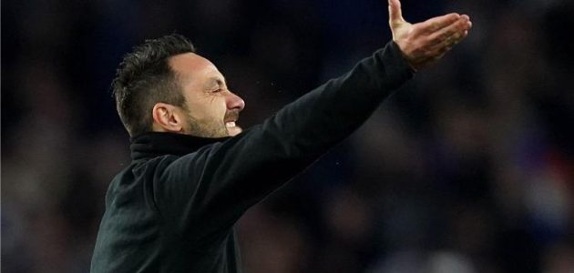 مدرب برايتون بعد الفوز القاتل أمام مانشستر يونايتد: هناك إله في كرة القدم